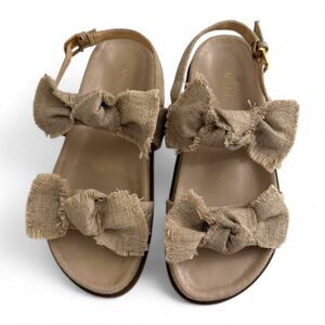 AREZZO Melody Bow Sandals, NWOT! Size 10.5